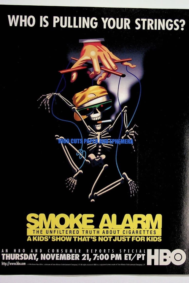 Poster di Smoke Alarm: The Unfiltered Truth About Cigarettes
