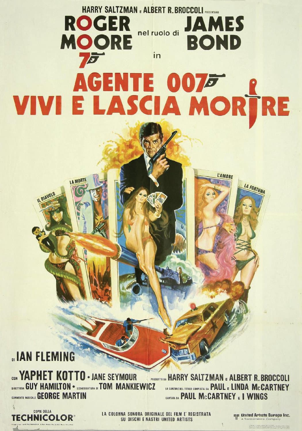 Poster di Agente 007 - Vivi e lascia morire