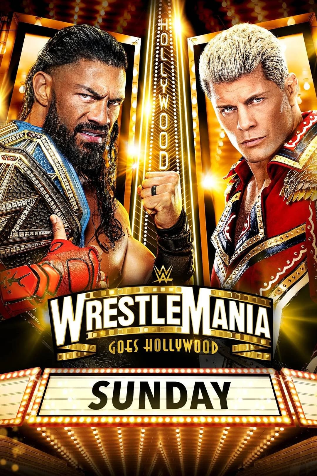 Poster di WrestleMania 39 Sunday
