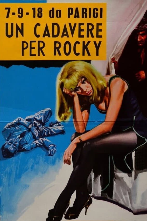 Poster di 7-9-18 da Parigi un cadavere per Rocky