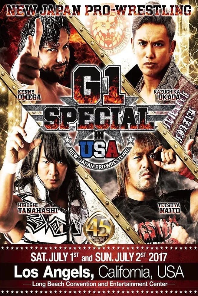 Poster di NJPW G1 Special in USA 2017 - Night 1
