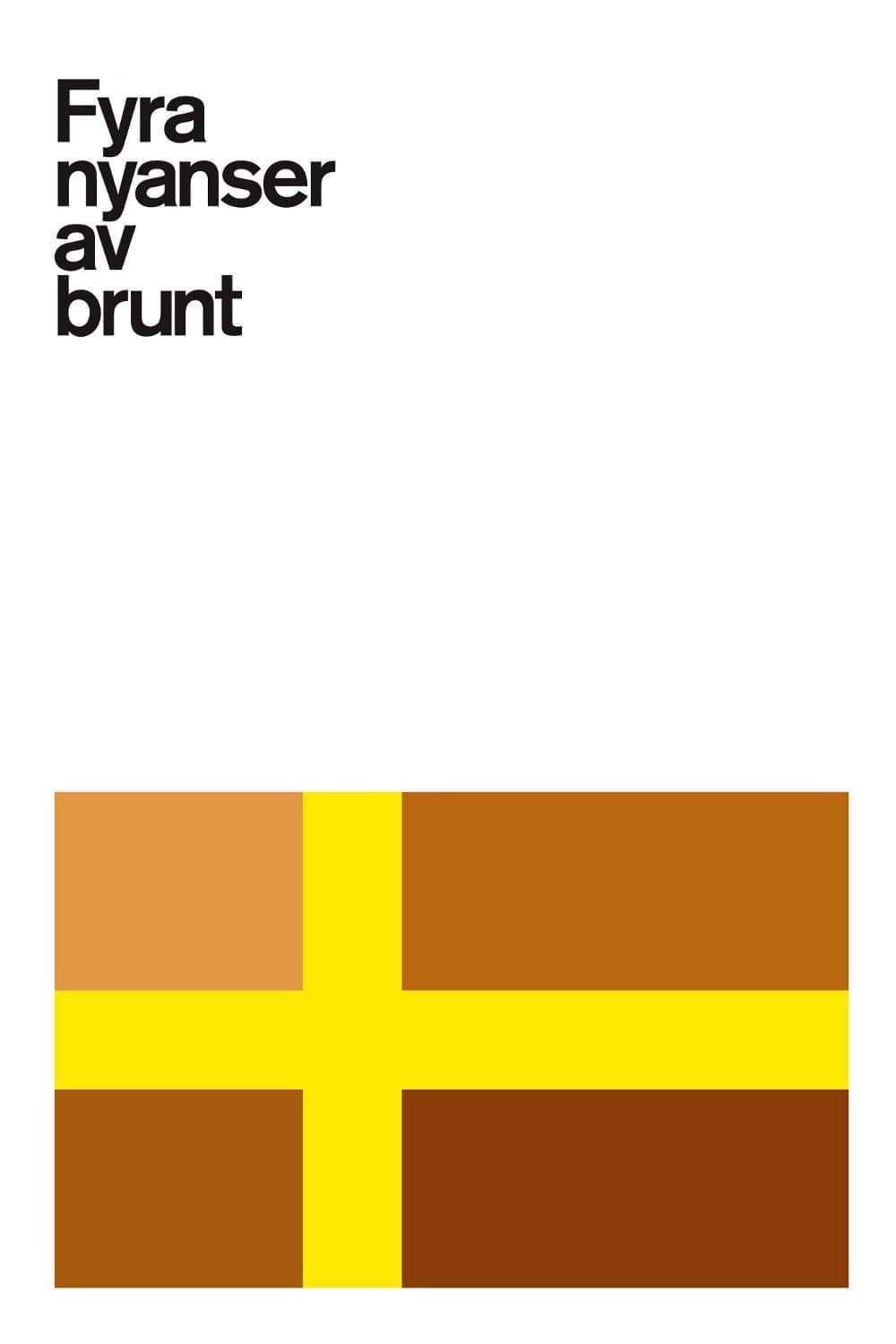 Poster di Fyra nyanser av brunt