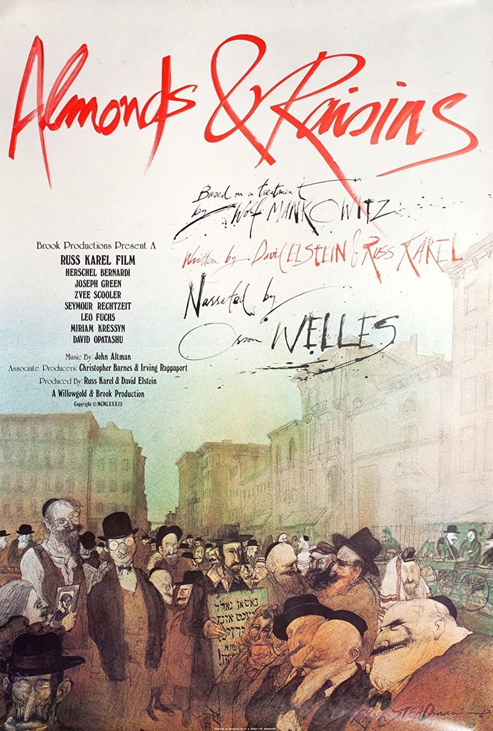 Poster di Almonds and Raisins