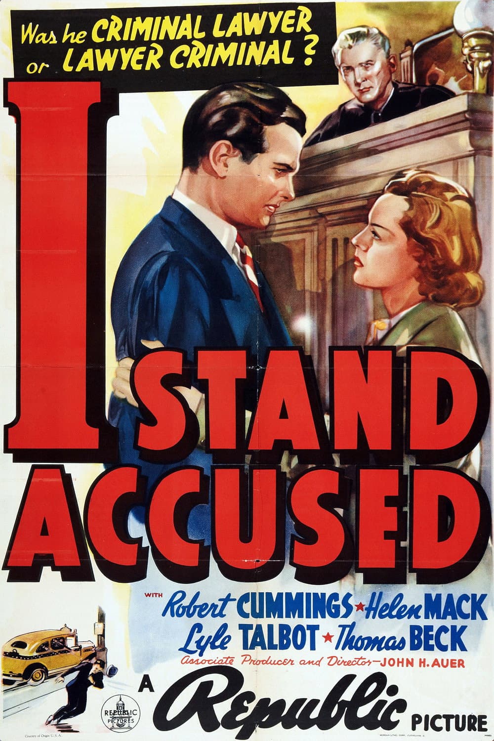 Poster di I Stand Accused