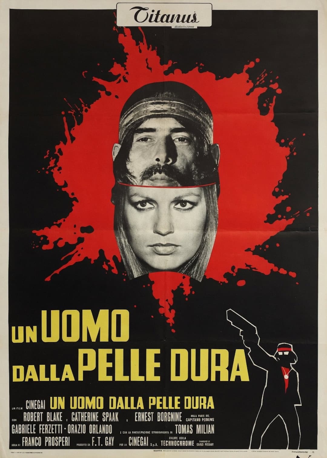 Poster di Un uomo dalla pelle dura