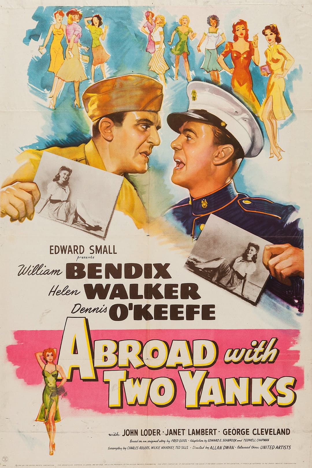 Poster di Abroad with Two Yanks