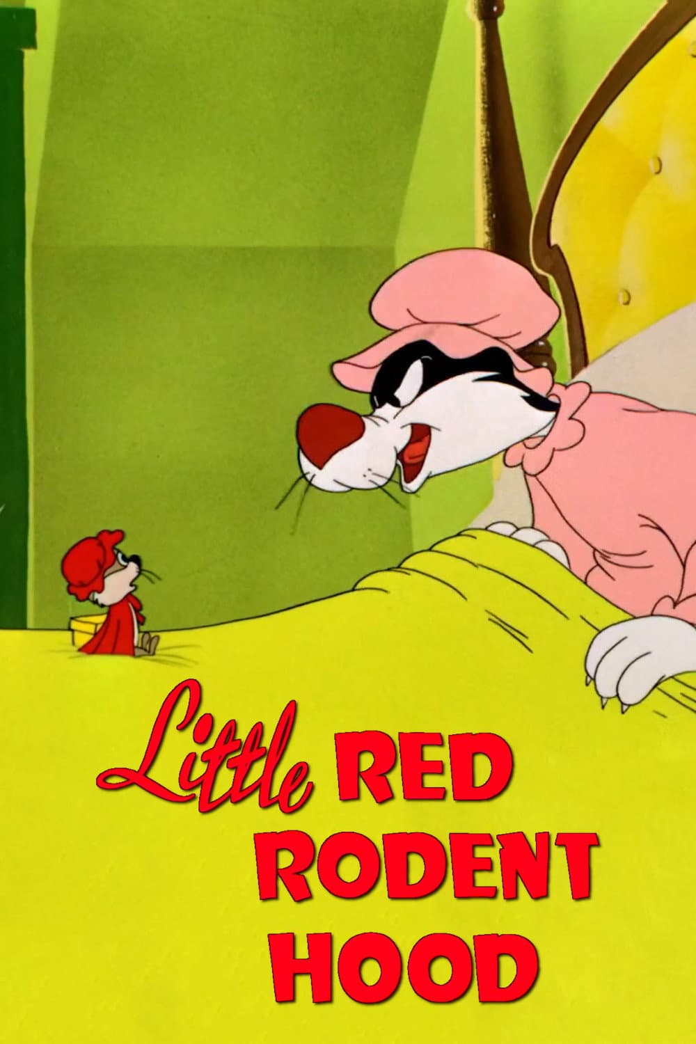 Poster di Cappuccetto Rosso e lupo Silvestro