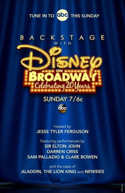 Poster di Backstage With Disney on Broadway: Celebrating 20 Years