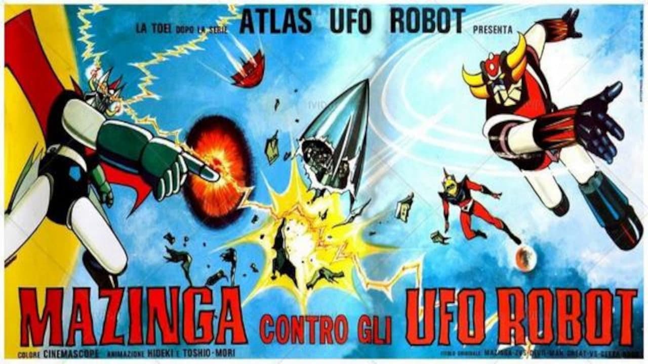 Ufo robot Goldrake contro il Grande Mazinga - immagine