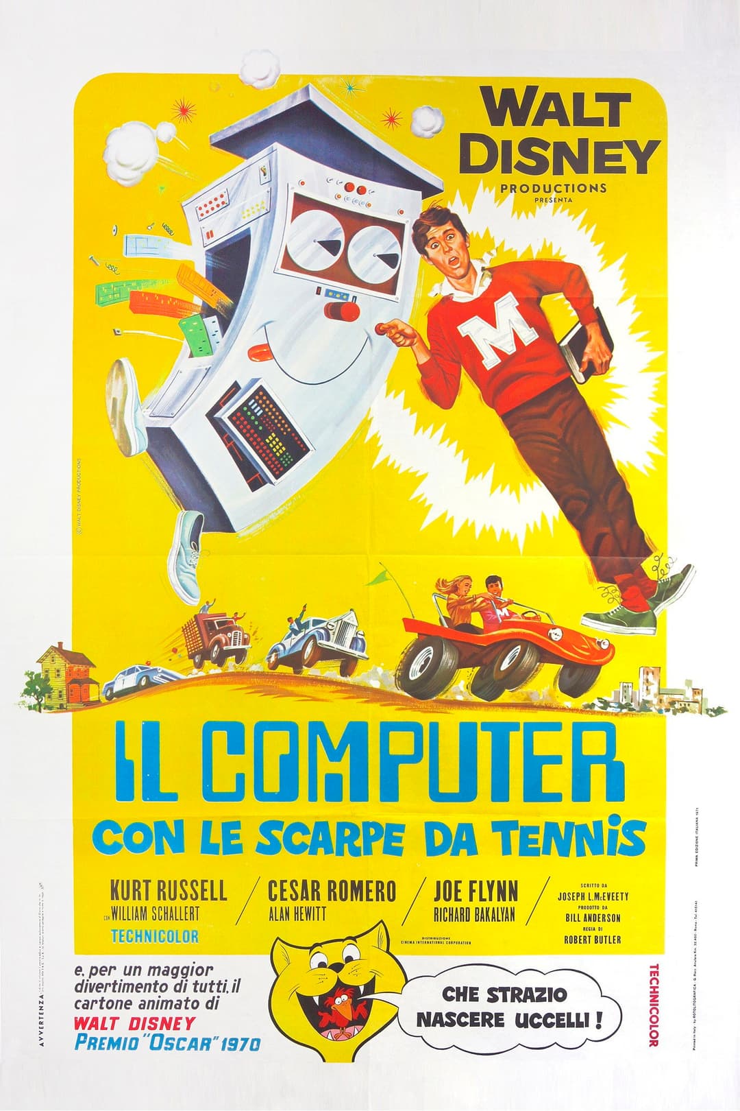 Poster di Il computer con le scarpe da tennis