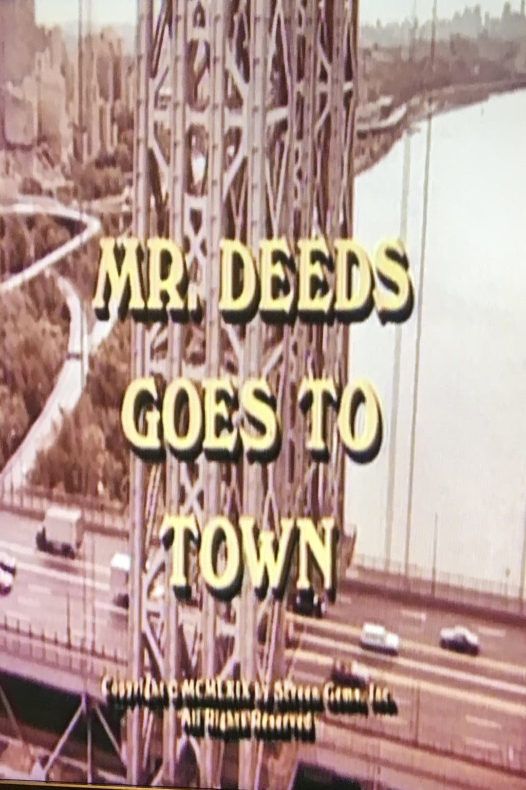 Poster di Mr. Deeds Goes to Town