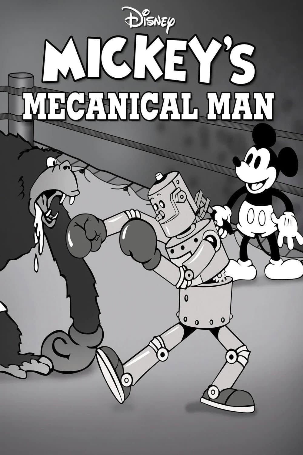 Poster di Topolino e il pugile meccanico