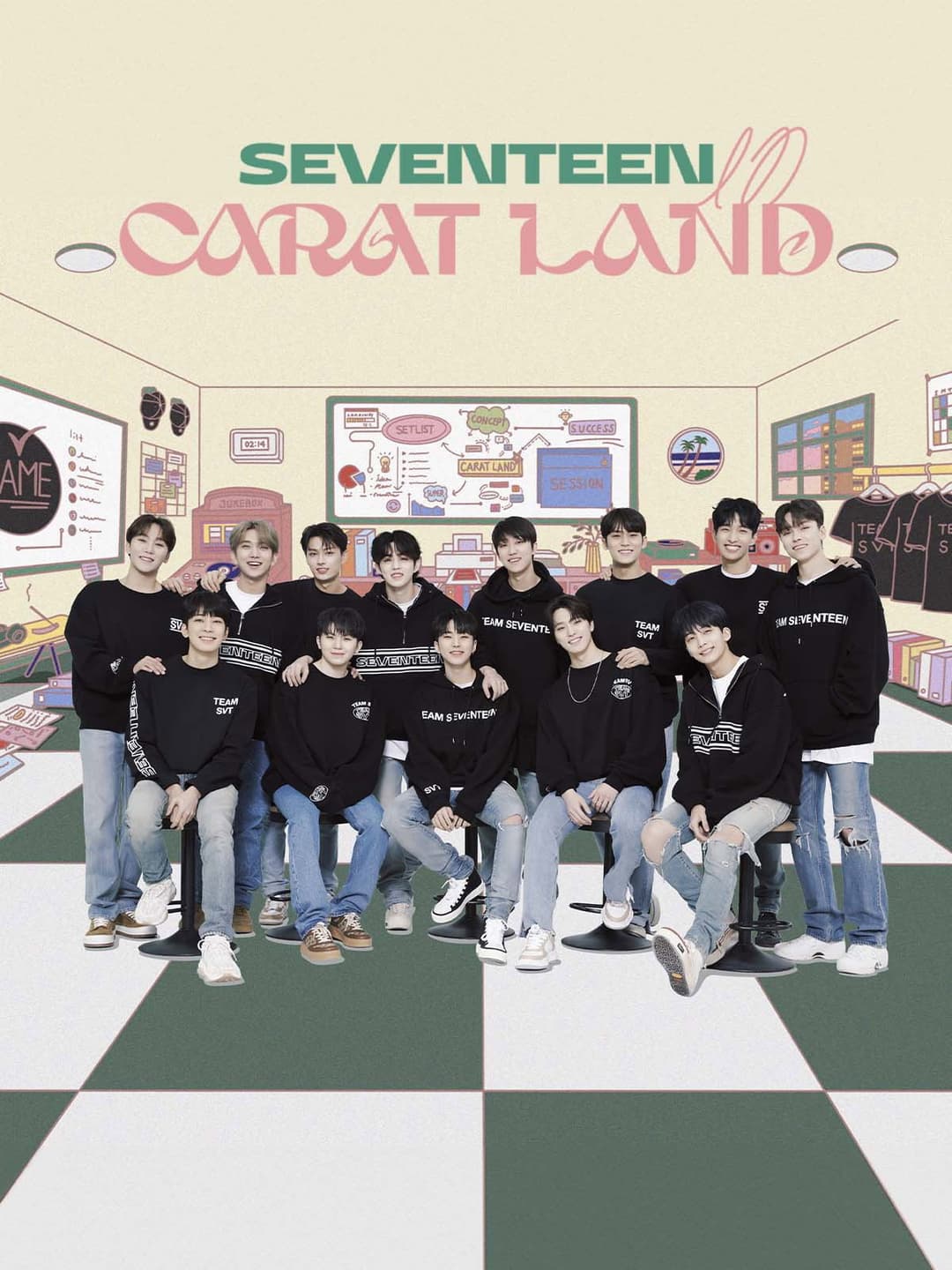Poster di SEVENTEEN in CARAT LAND