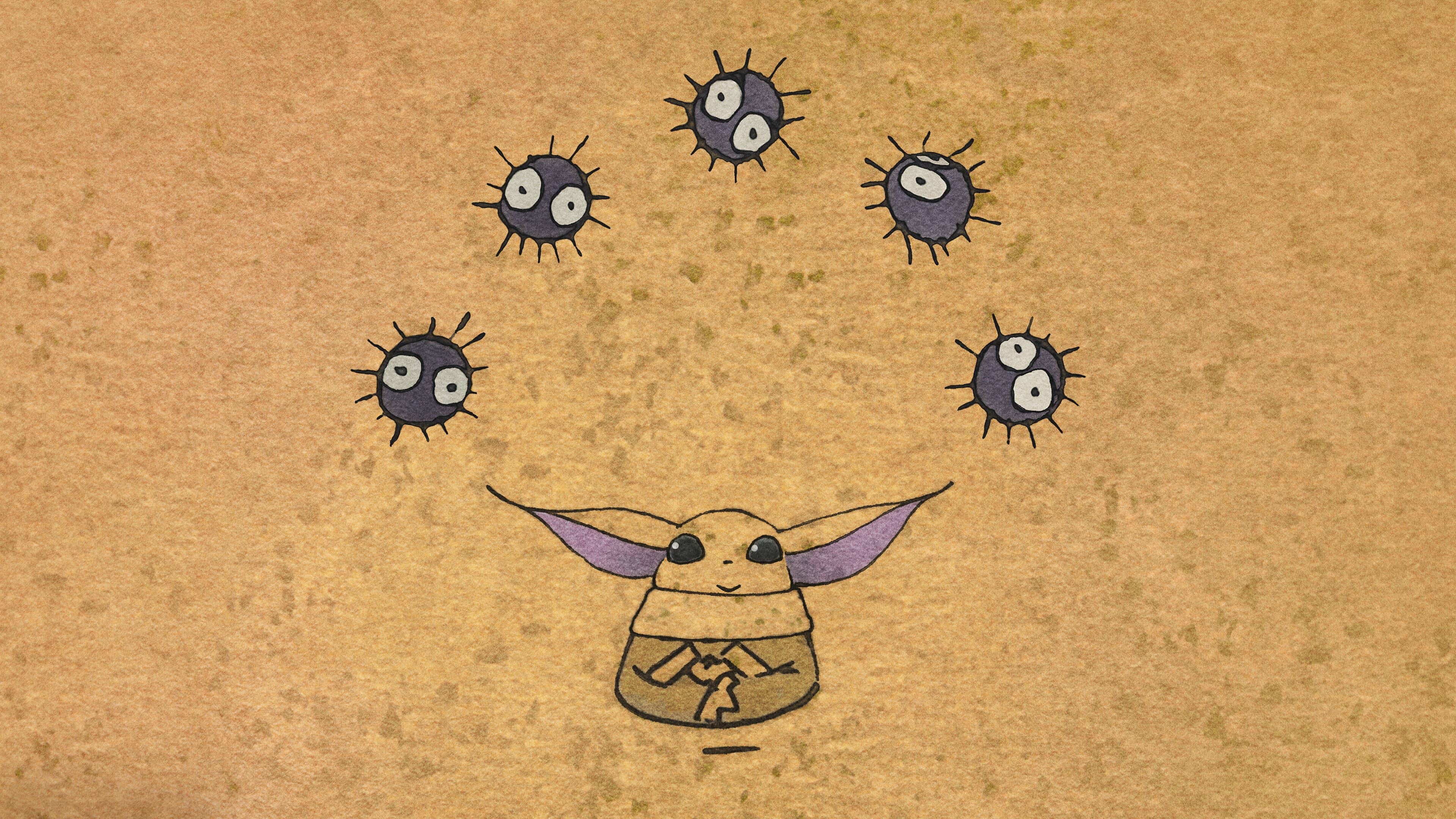Zen - Grogu and Dust Bunnies - immagine