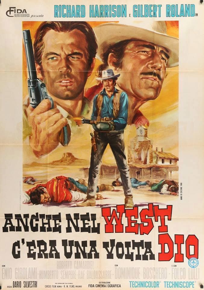 Poster di Anche nel west c'era una volta Dio