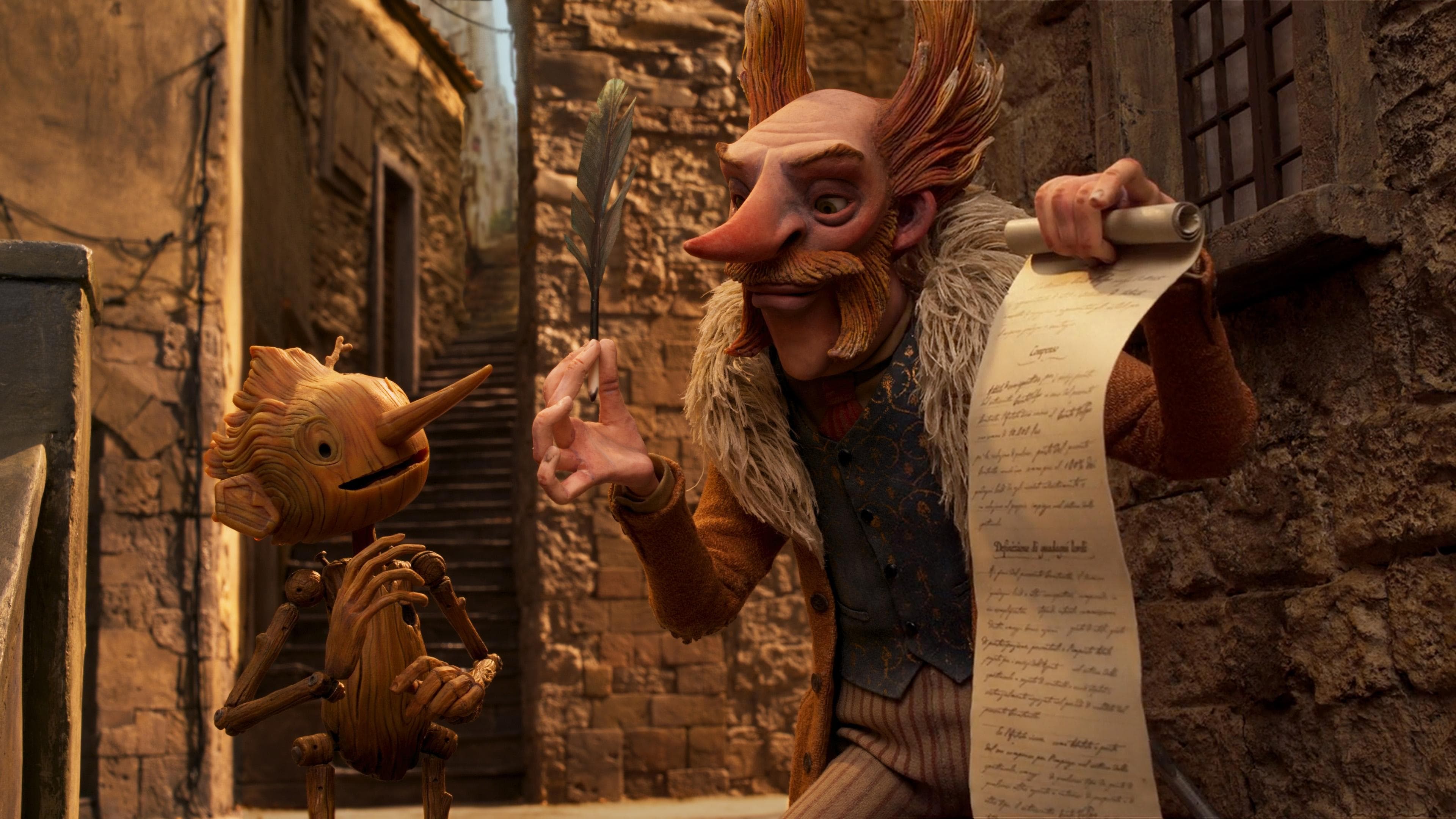 Pinocchio di Guillermo del Toro - immagine