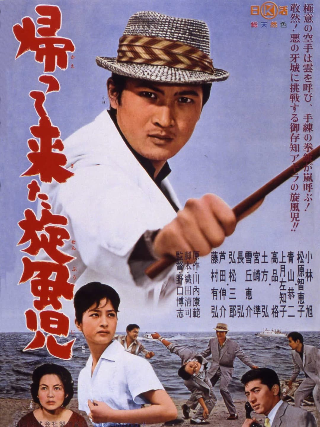 Poster di 帰って来た旋風児