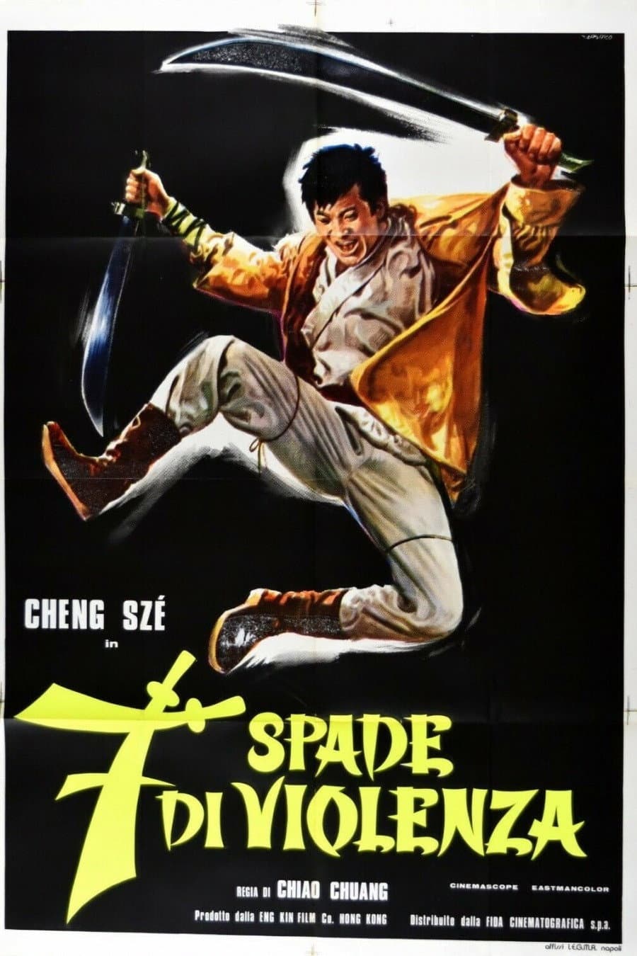 Poster di Sette spade di violenza