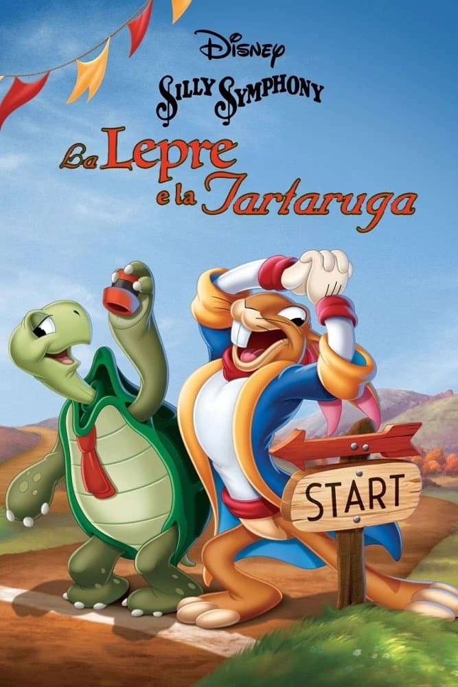 Poster di La lepre e la tartaruga