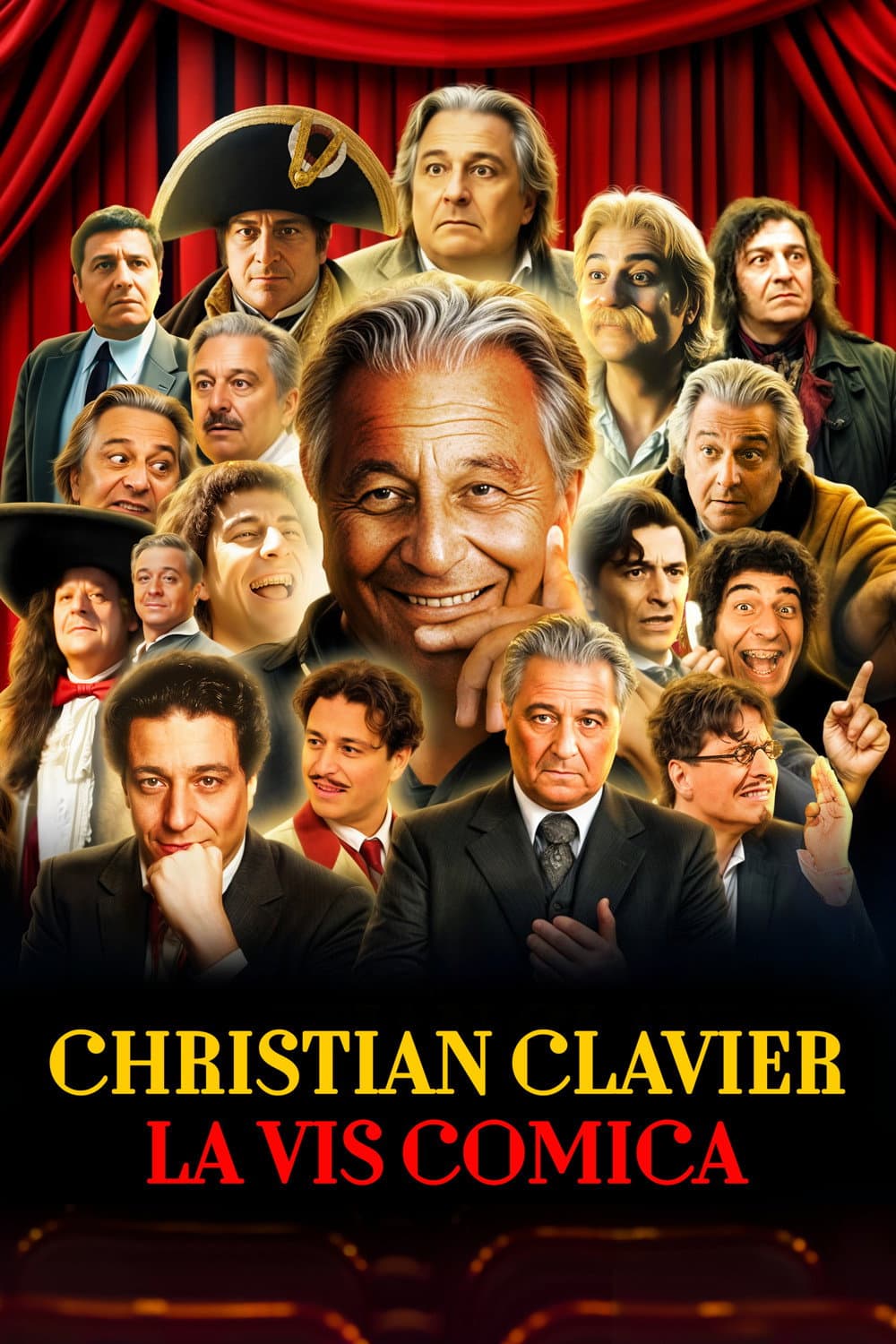 Poster di Christian Clavier: La Vis Comica