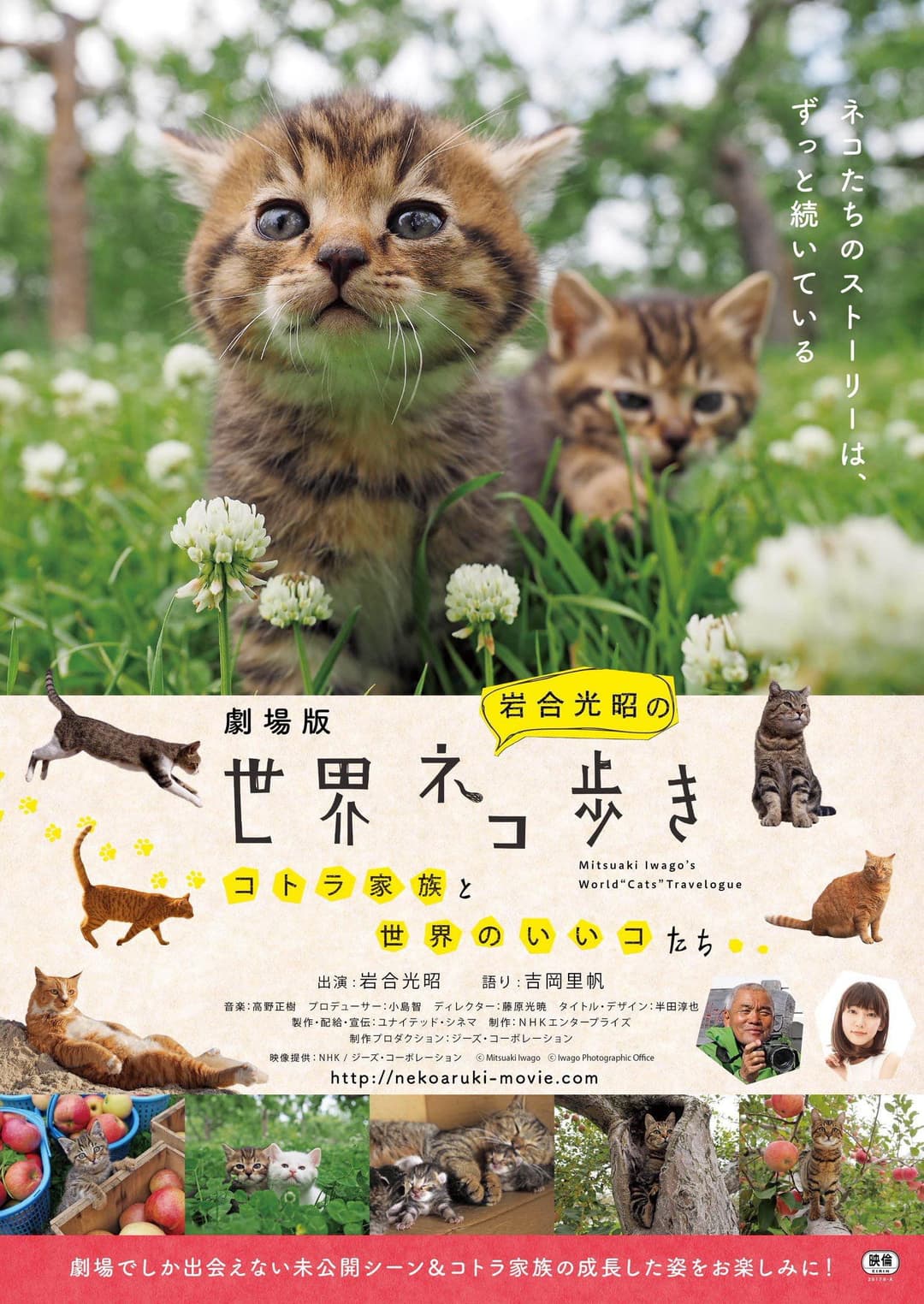 Poster di 岩合光昭の世界ネコ歩き