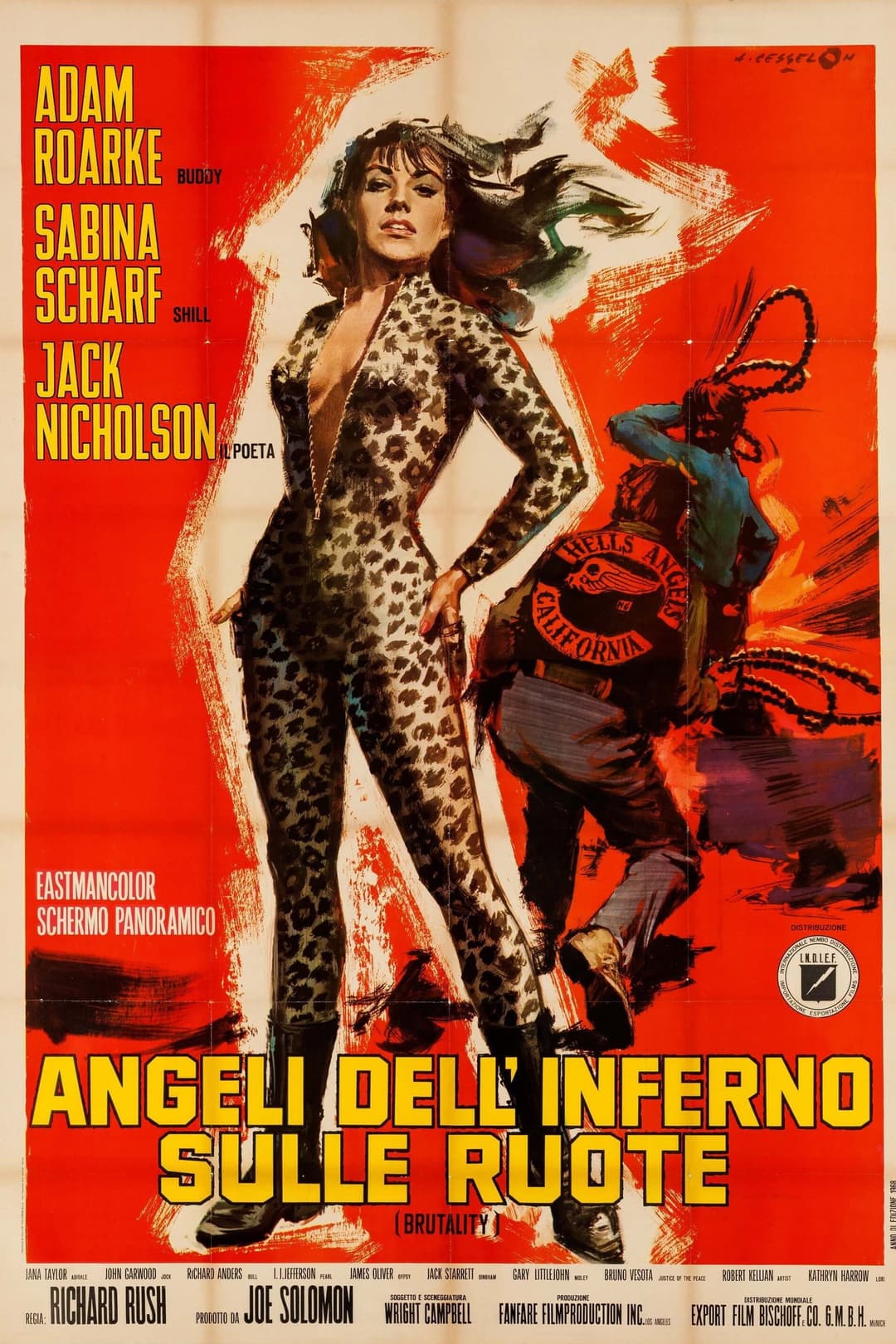 Poster di Angeli dell'inferno sulle ruote