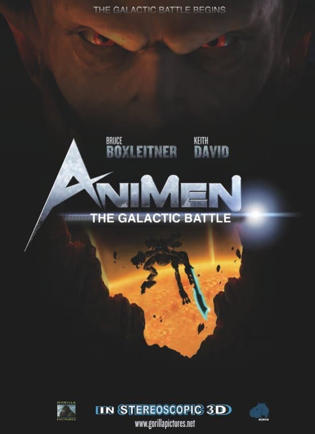 Poster di AniMen: The Galactic Battle