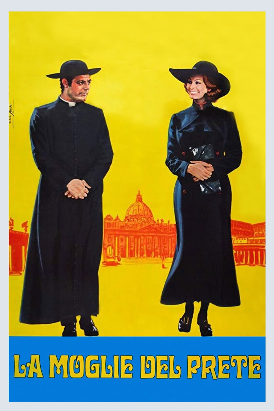 Poster di La moglie del prete