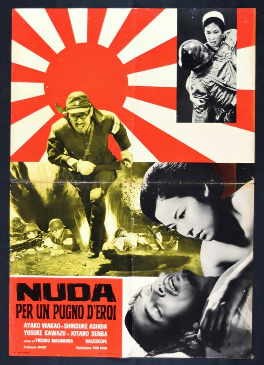 Poster di Nuda per un pugno di eroi