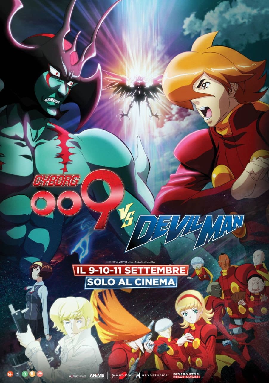 Poster di Cyborg 009 vs. Devilman
