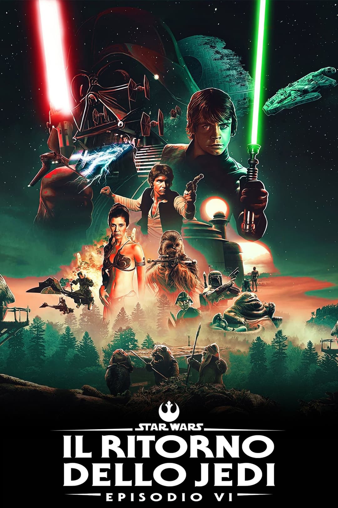 Poster di Il ritorno dello Jedi