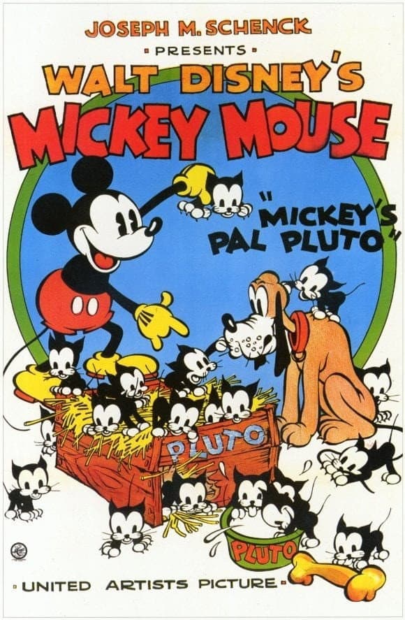Poster di Pluto, l'amico di Topolino