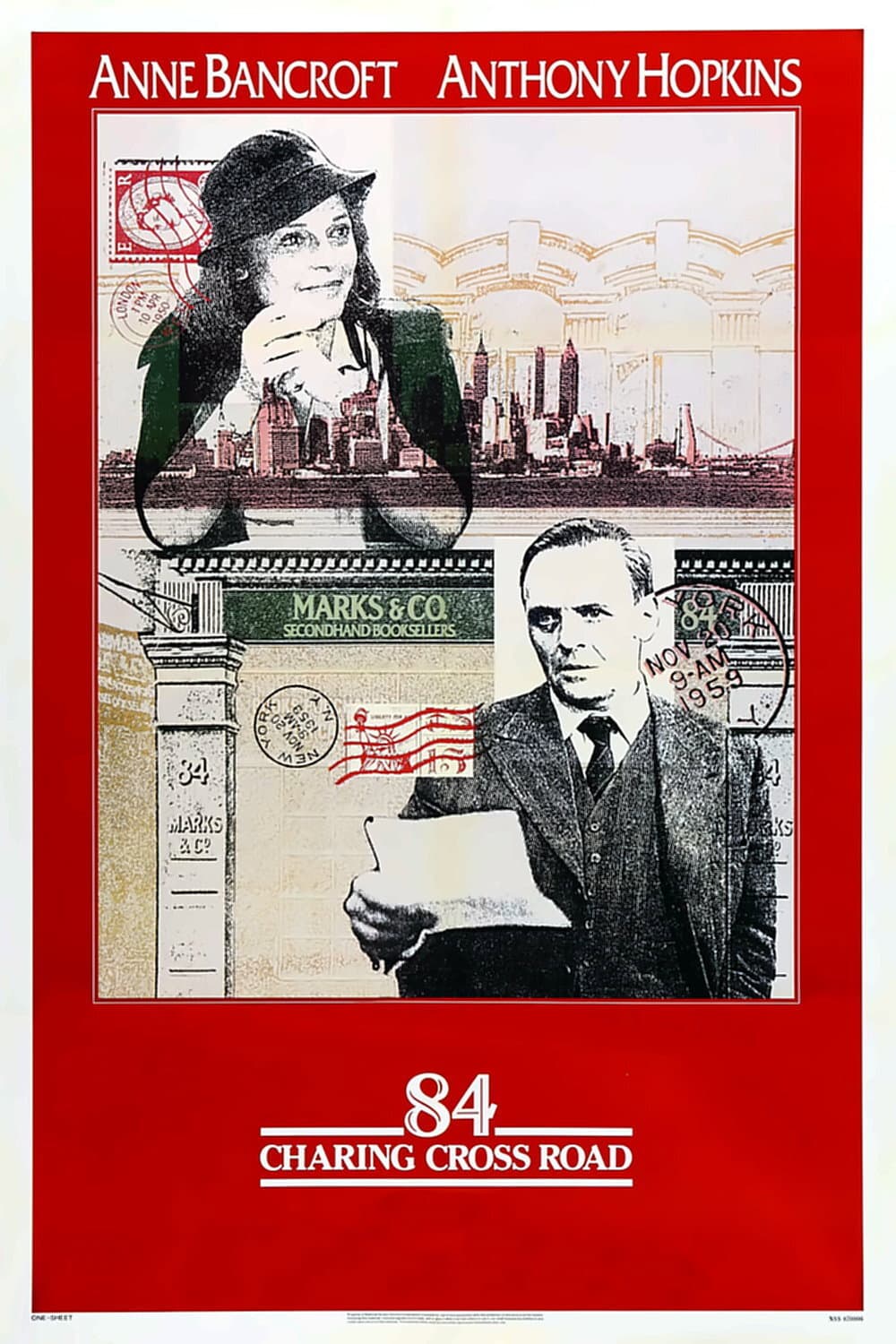 Poster di 84 Charing Cross Road