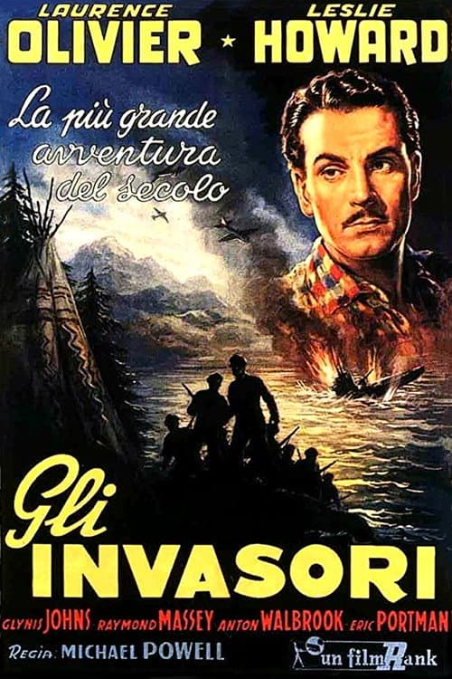 Poster di Gli invasori - 49° parallelo