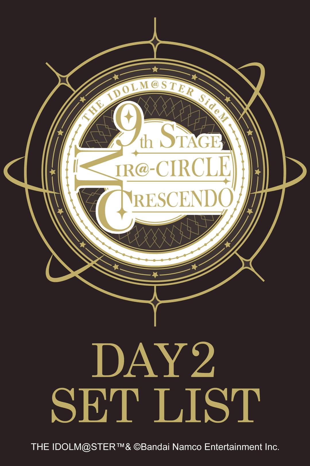 Poster di THE IDOLM@STER SideM 9th STAGE ~MIR＠-CIRCLE CRESCENDO~ (DAY 2)