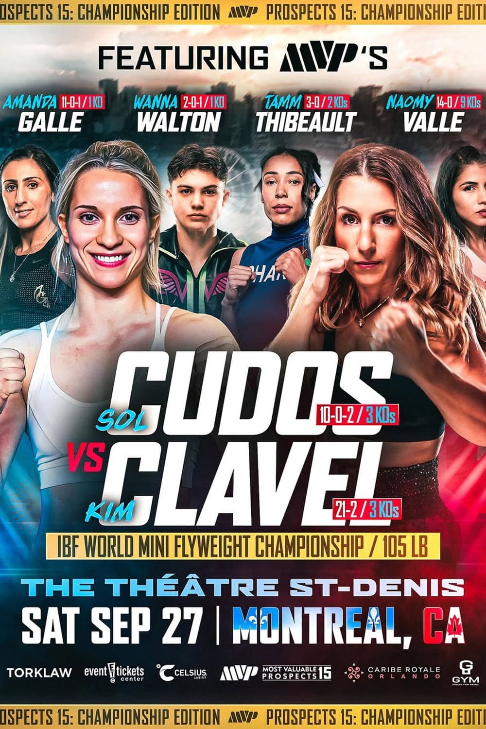 Poster di Sol Cudos vs. Kim Clavel