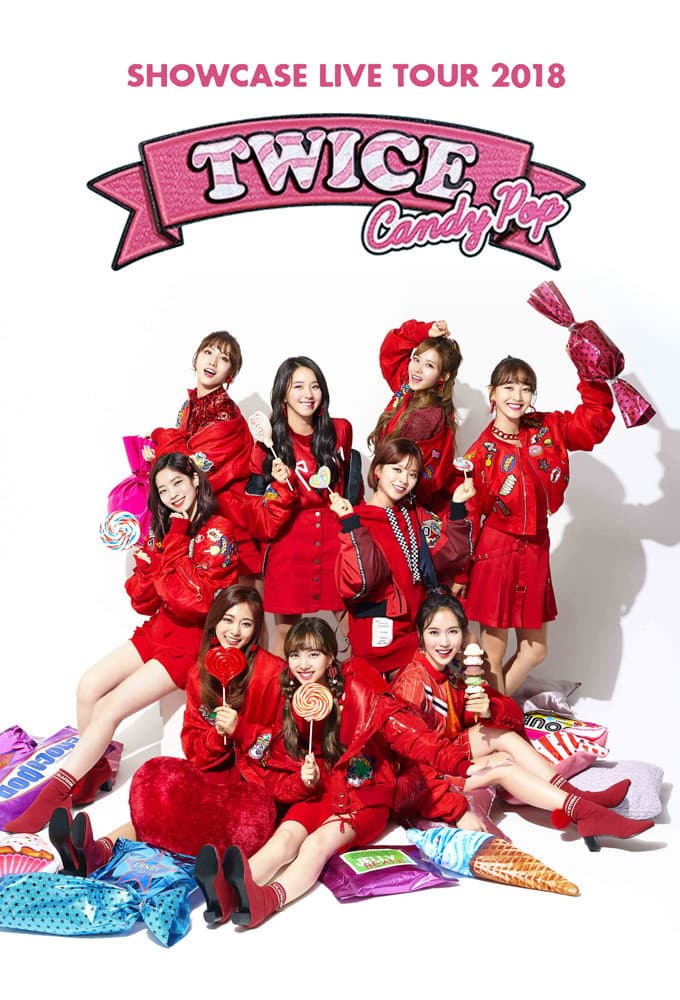 Poster di TWICE Showcase Live Tour 2018 "Candy Pop"