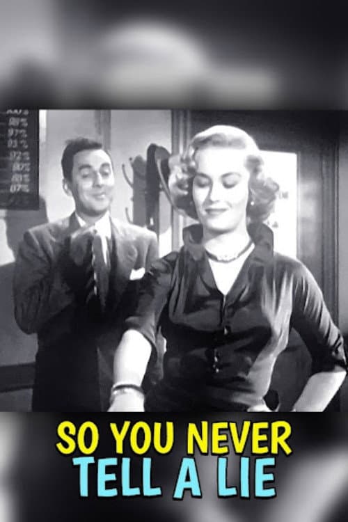 Poster di So You Never Tell a Lie