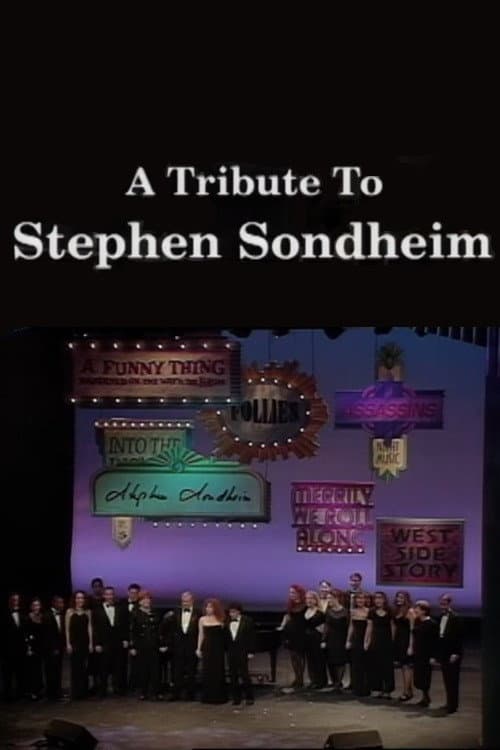 Poster di A Tribute to Stephen Sondheim
