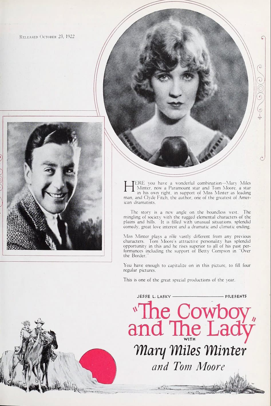 Poster di The Cowboy and the Lady