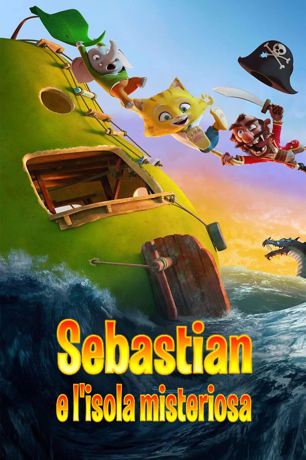Poster di Sebastian e l'Isola misteriosa