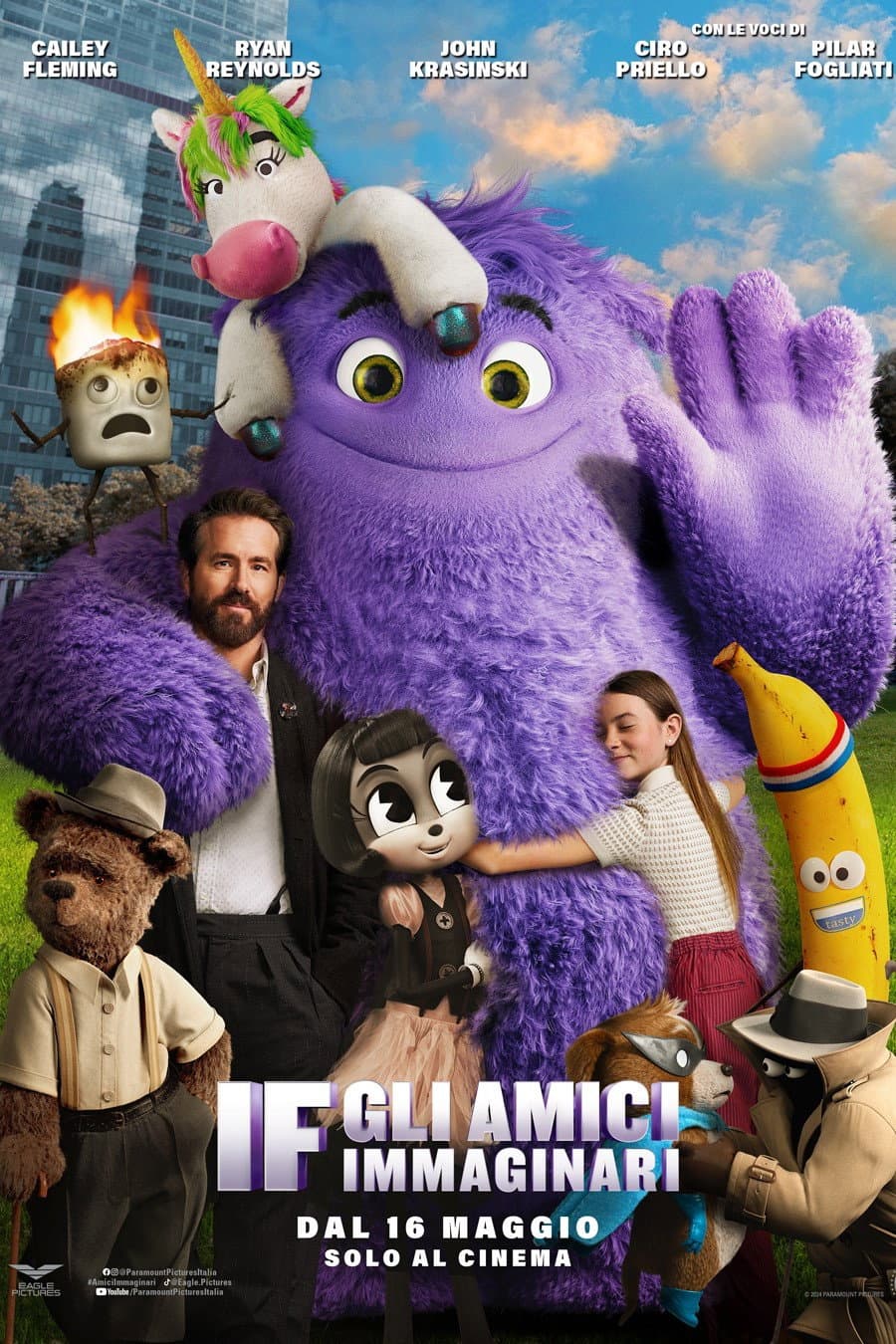 Poster di IF - Gli amici immaginari