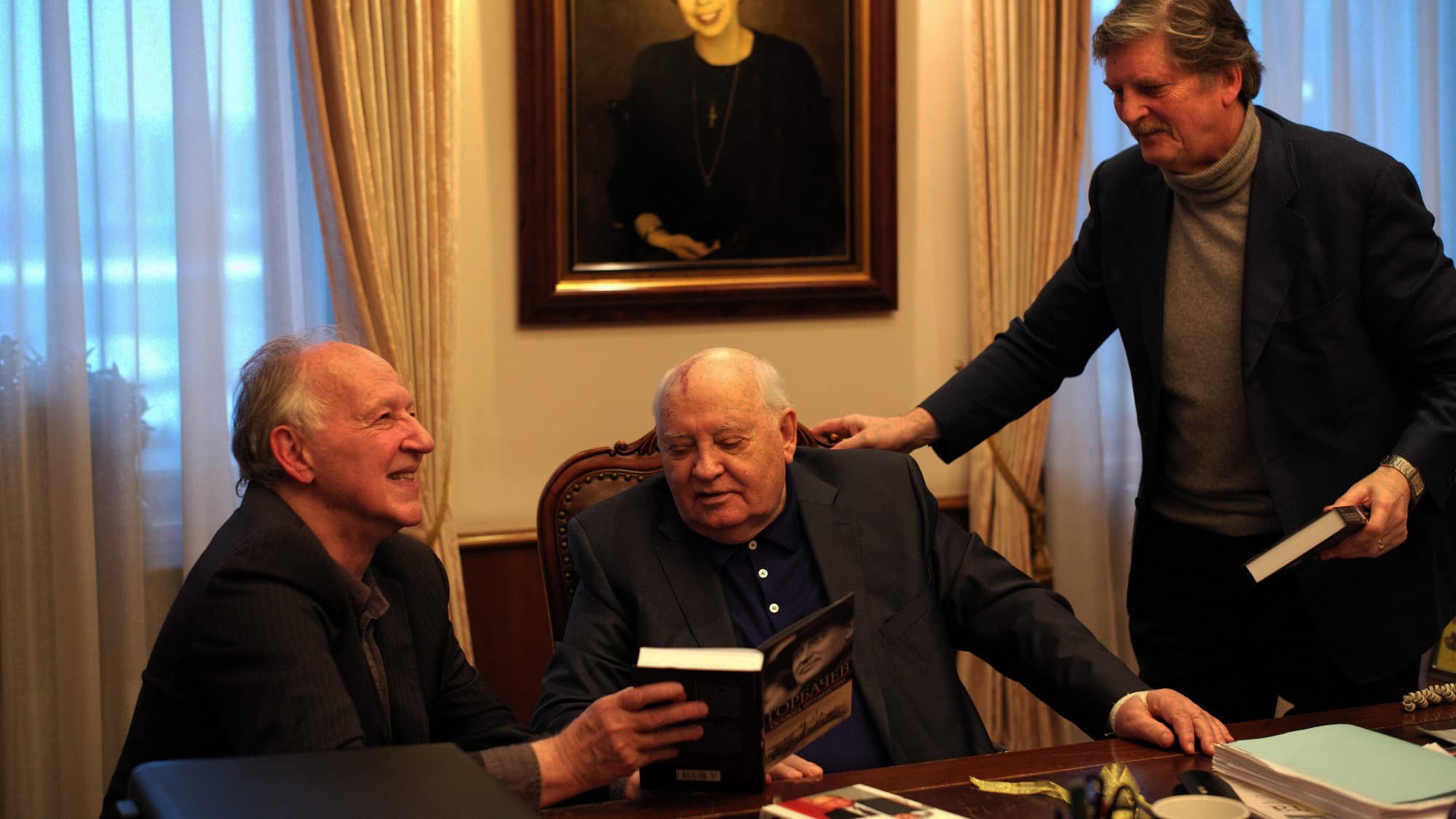 Herzog incontra Gorbaciov - immagine