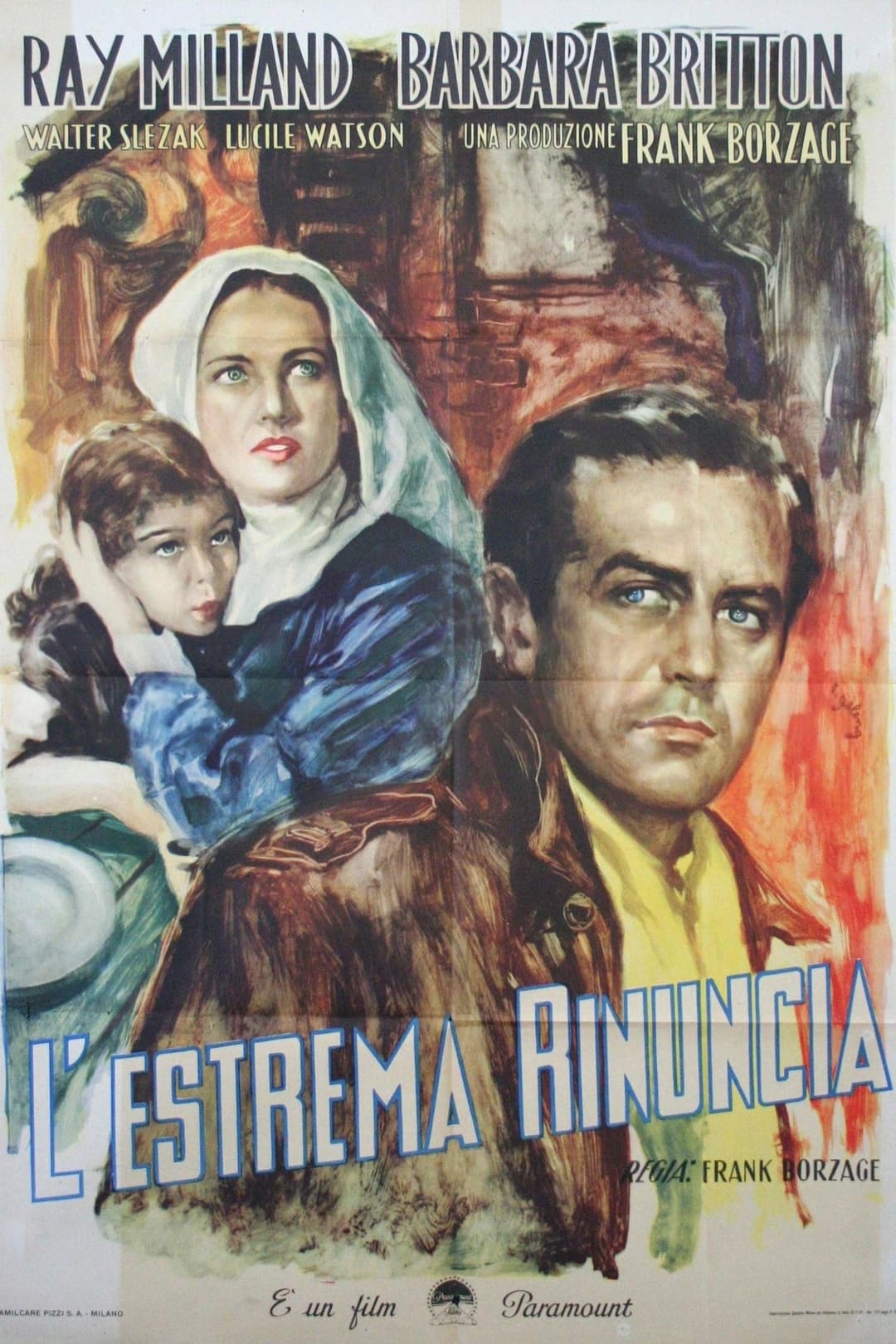 Poster di L'estrema rinuncia