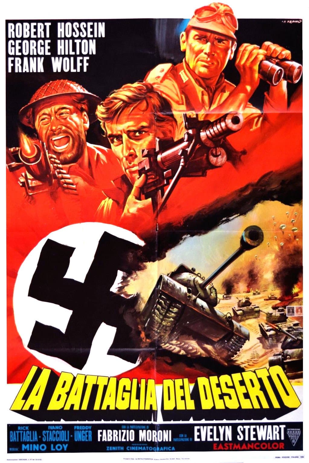 Poster di La battaglia del deserto