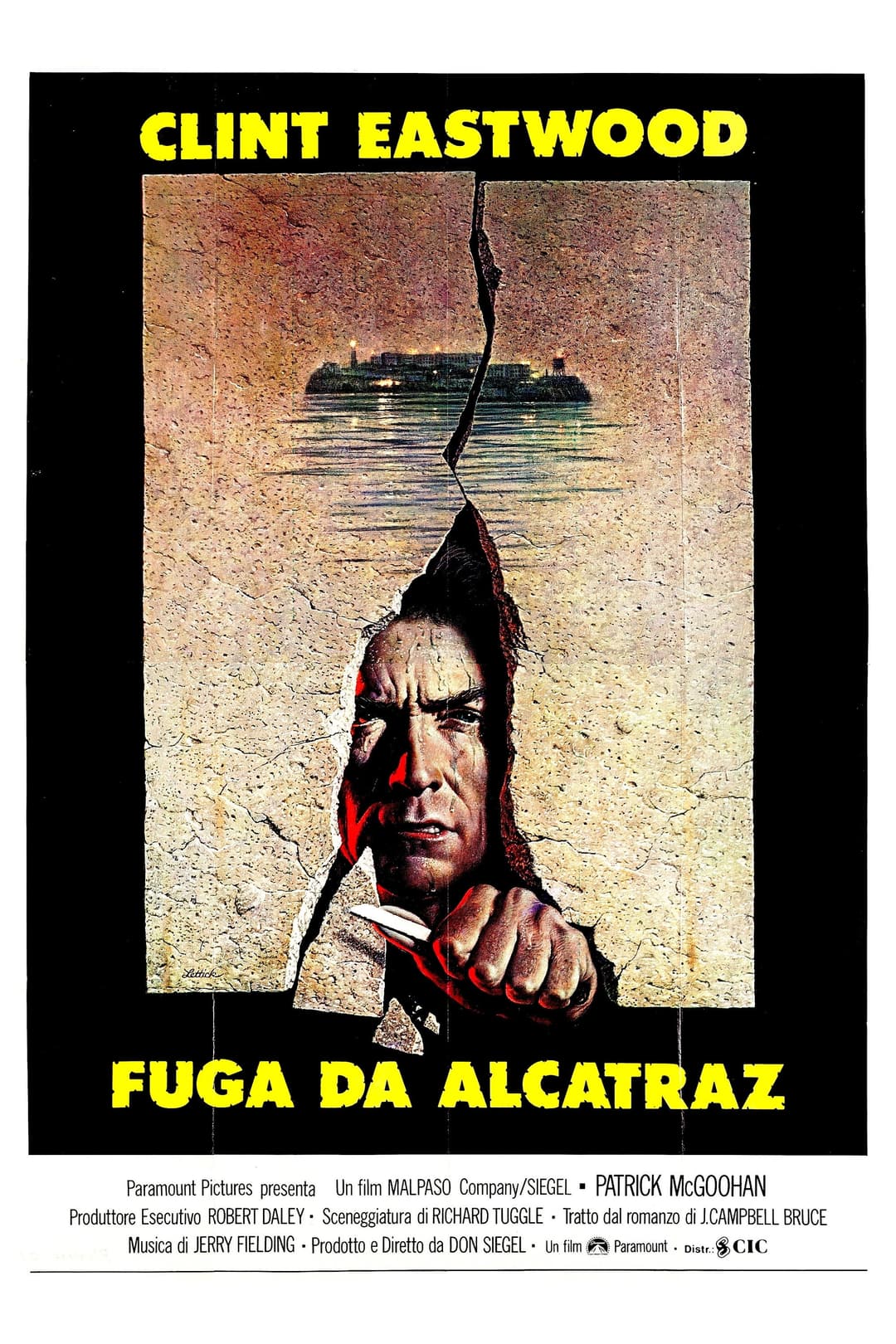 Poster di Fuga da Alcatraz