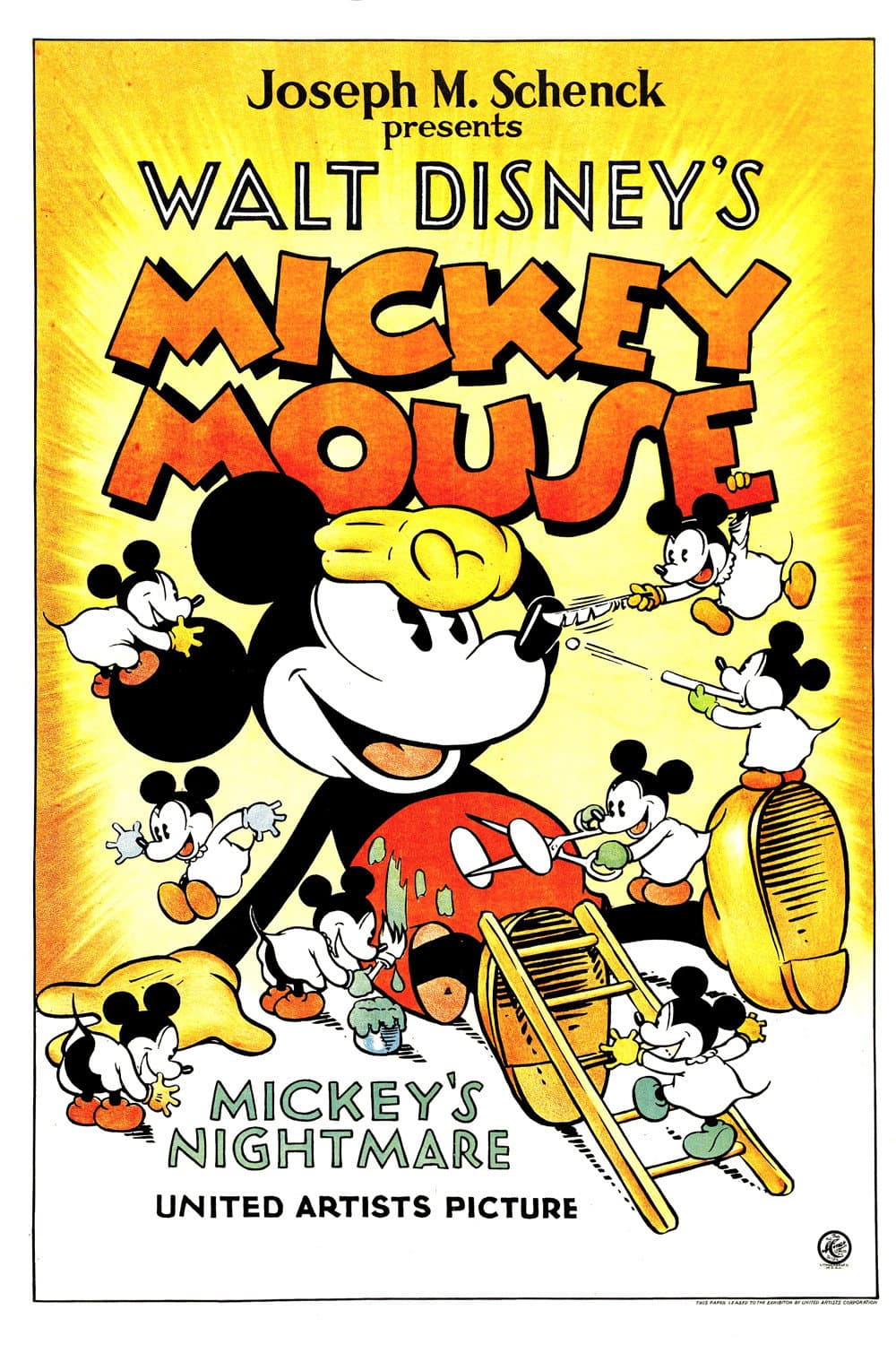 Poster di L'incubo di Topolino
