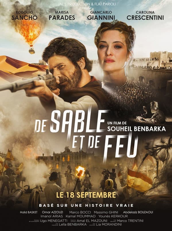 Poster di Sabbie e fuoco
