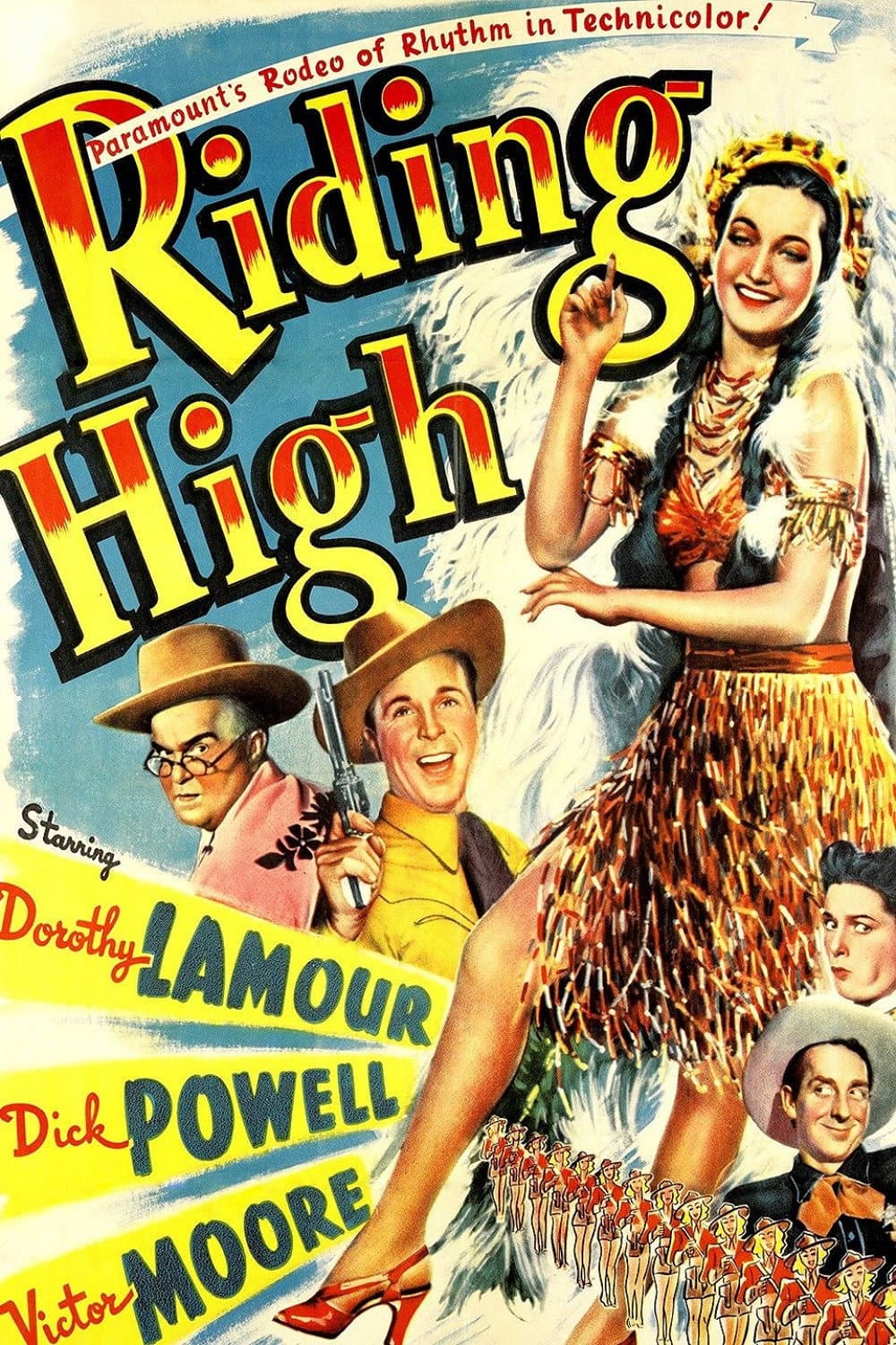 Poster di Riding High