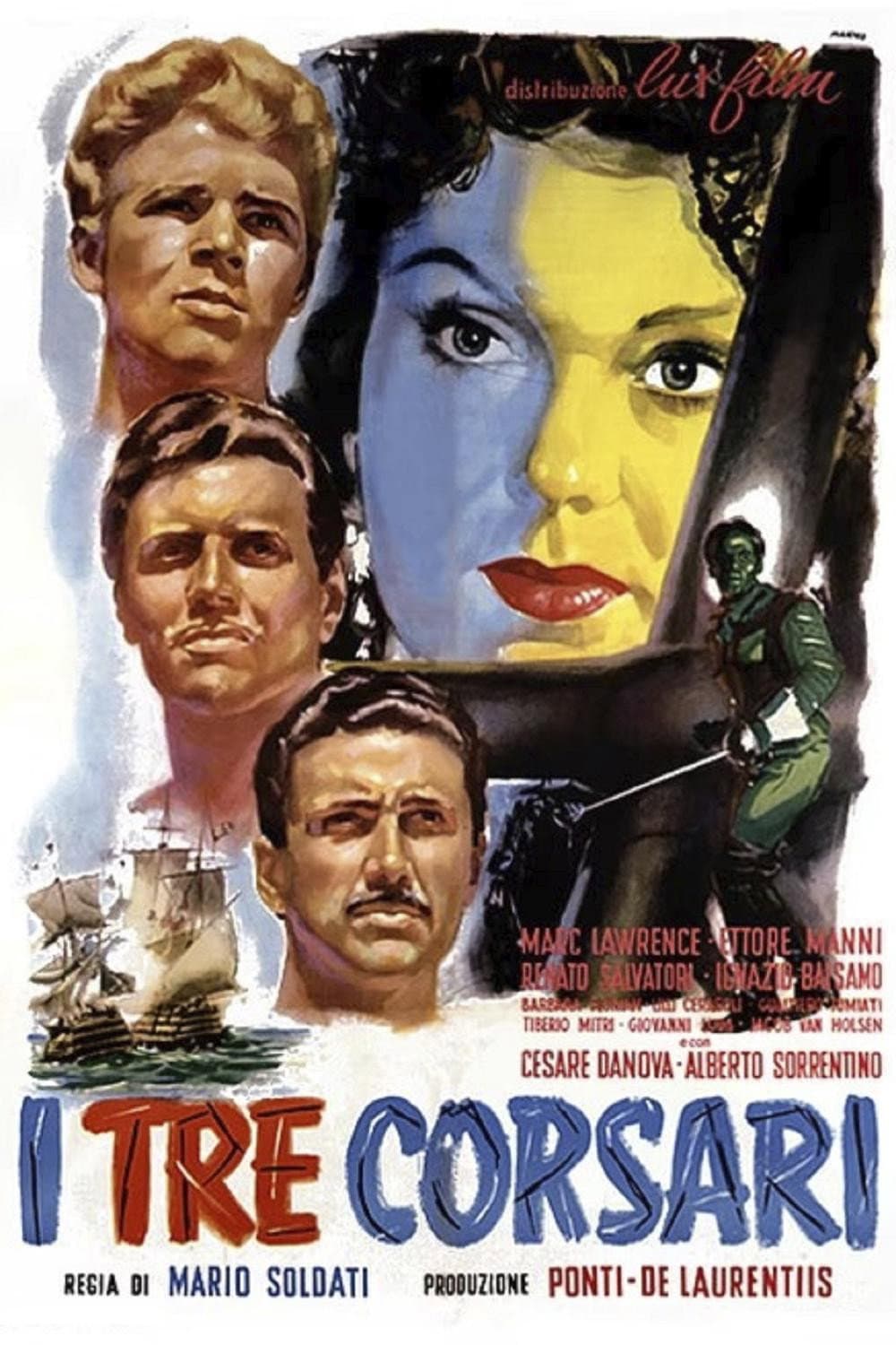Poster di I tre corsari